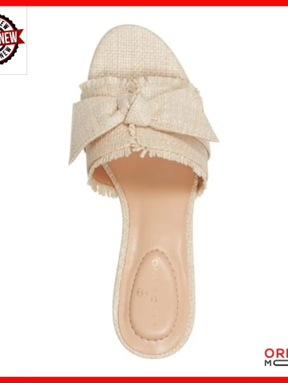 Women's Heeled Sandals Slip-On Knot Detail Mid Block Heel Dressy